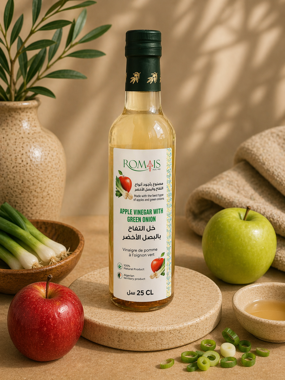 e079216d-540b-4e6c-813c-f4f8b90bf96a Vinaigre de pomme à l'échalote – Image 1