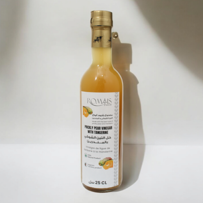 Vinaigre de figue de barbarie à la mandarine – Image 1