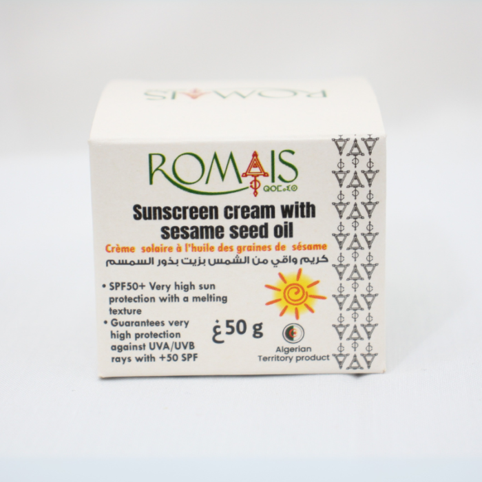 Crème solaire a l'huile de sésame – Image 1