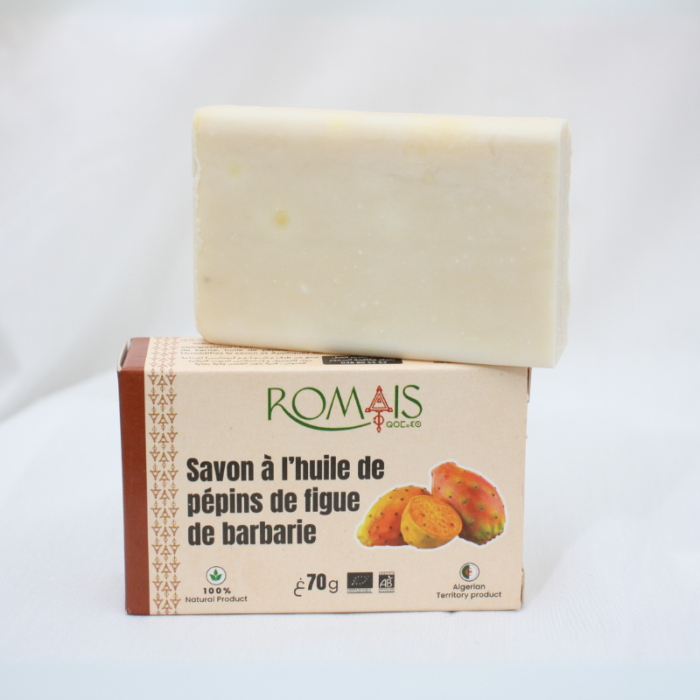 Savon à l'huile de pépins de figue de barbarie – Image 1