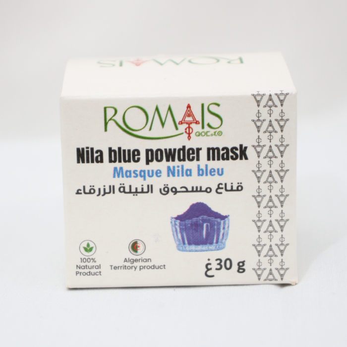 Masque au nila bleu – Image 1