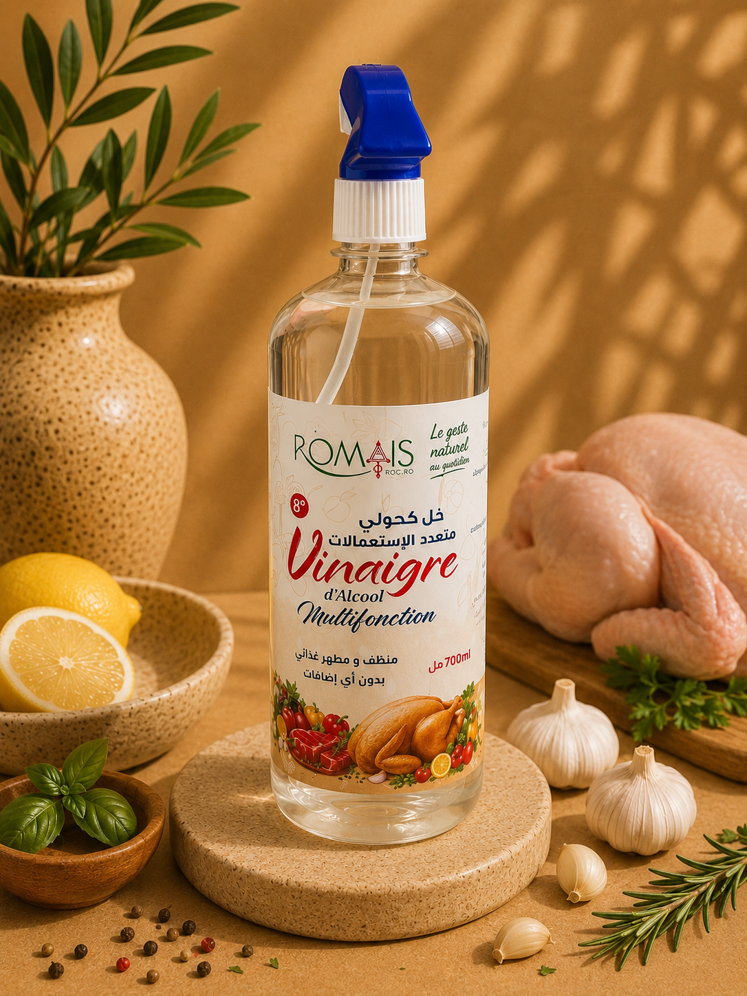 34f1ead3-ba0c-40ec-bc63-593e150b9530 Vinaigre d’alcool multifonctions en spray – Image 1